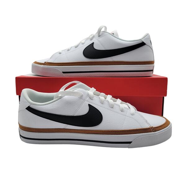 Nike Court Legacy Next Nature White Desert Ochre Mens Sz 12 (407) NWOB - Picture 1 of 9